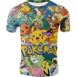 Kinder T Shirts Pokemon Und Pikachu Motive