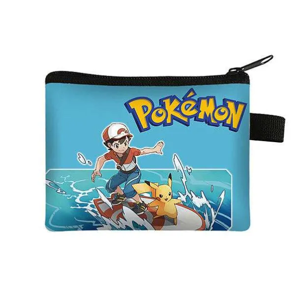 Kleine Geldborse - Pokemon Portemonnaie - Ideal Fur Kinder - Viele Motive