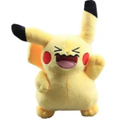 Lachende Pokemon Stoftiere (Pikachu, Eevee, Wobbuffet, Ditto, Audino, Combee)