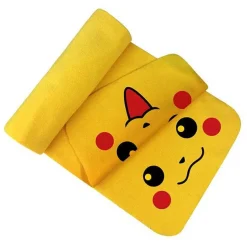 Lachender Pikachu Schal Gelb