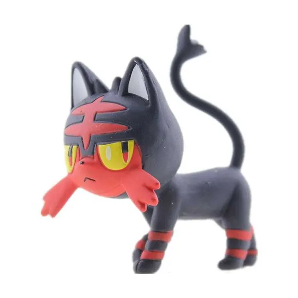 Litten Flamiau Pokemon Figur