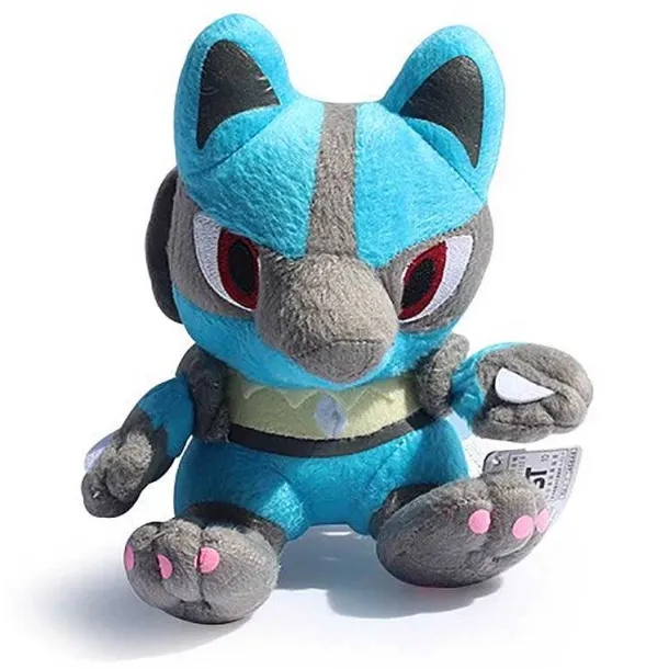Lucario Stoff Pokemon (Ca. 18Cm)