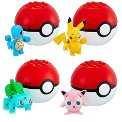 Mega Bloks Pokemon Series Pikachu Glumanda Schiggy Und Mehr