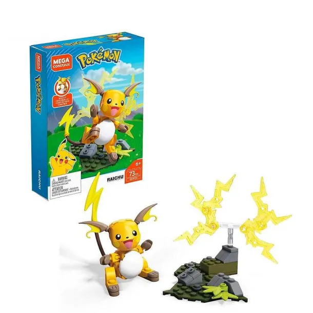 Mega Bloks Pokemon Series: Raichu Baustein Set