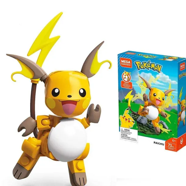 Mega Bloks Pokemon Series: Raichu Baustein Set