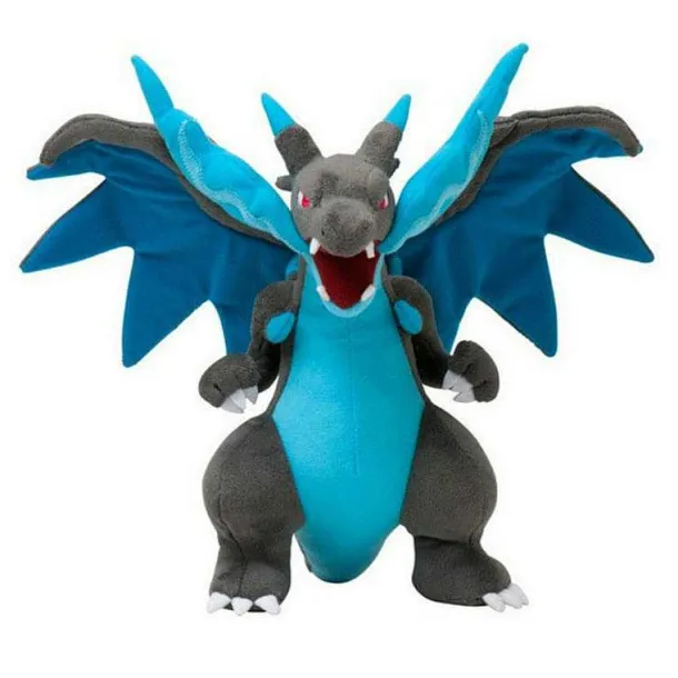 Mega Charizard / Glurak Pluschtier Pokemon 2Er Set (Ca. 20Cm)