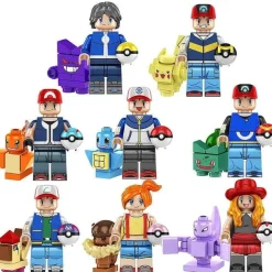 Mini Trainer Figuren Mit Pokemon