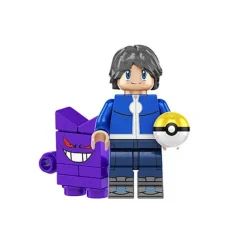 Mini Trainer Figuren Mit Pokemon