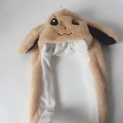 Niedliche Evoli Eevee Cosplay Mutze Mit Langen Ohren
