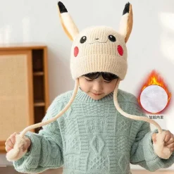 Niedliche Pokemon Winter Cosplay Mützen Fur Kinder