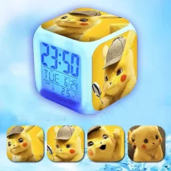 Niedlicher Led Wecker Mit Pikachu Motiven