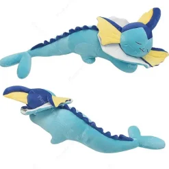 Niedliches Schlafendes Aquana Vaporeon Kuschel Pokemon (Ca. 65Cm)