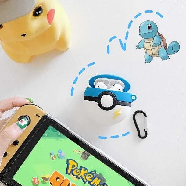 Pikachu Airpods Cases Pokemon Evoli, Schiggy, Pikachu Uvm.