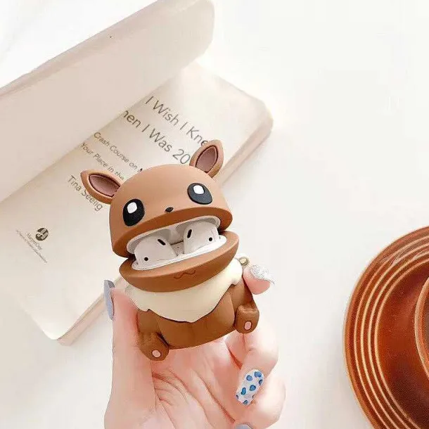 Pikachu Airpods Cases Pokemon Evoli, Schiggy, Pikachu Uvm.