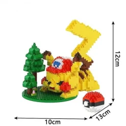 Pikachu Baustein Figuren (3 Motive Zur Auswahl)