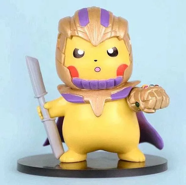 Pikachu Cosplay Avengers Figuren - Iron Man, Thor, Captain American Etc.