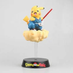 Pikachu Cosplay Dragon Ball Son Goku Figur (Ca. 18Cm)