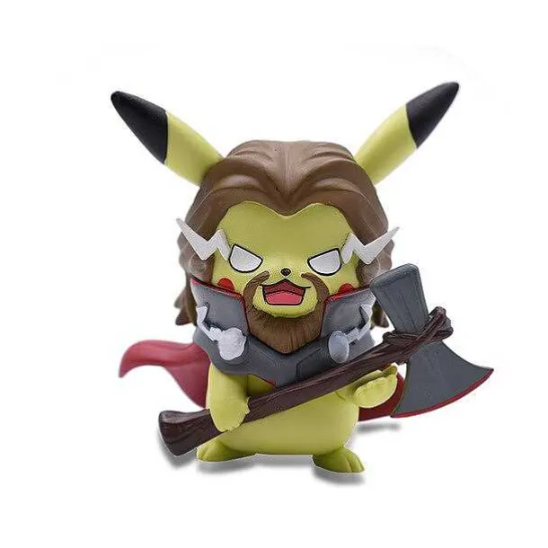 Pikachu Cosplay Iron Man, Thor, Captain America, Hulk Etc. Figuren (Ca. 10Cm)