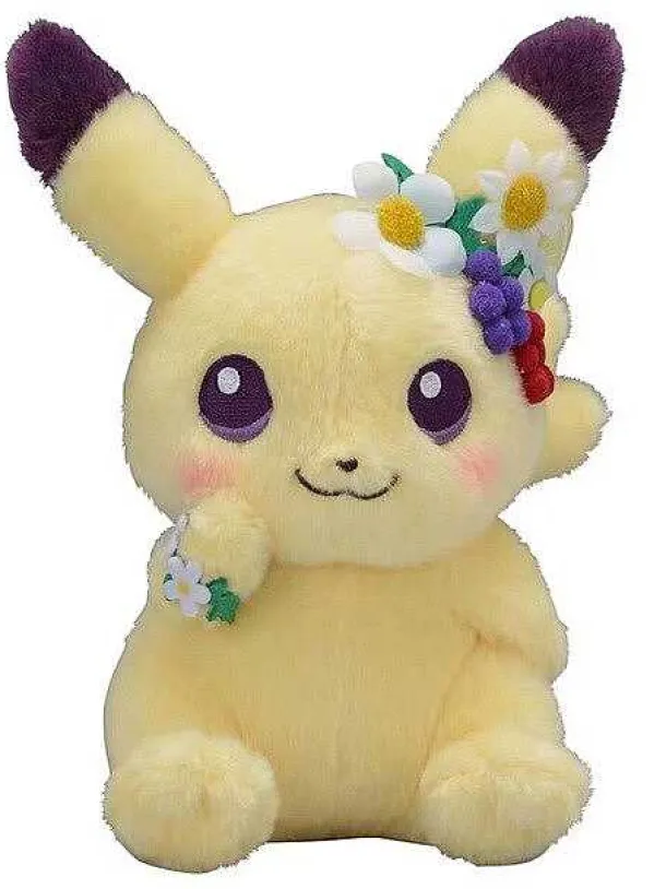 Pikachu Eevee - Evoli Suse Pluschtier Pokemon (Ca. 18Cm) Oster Edition