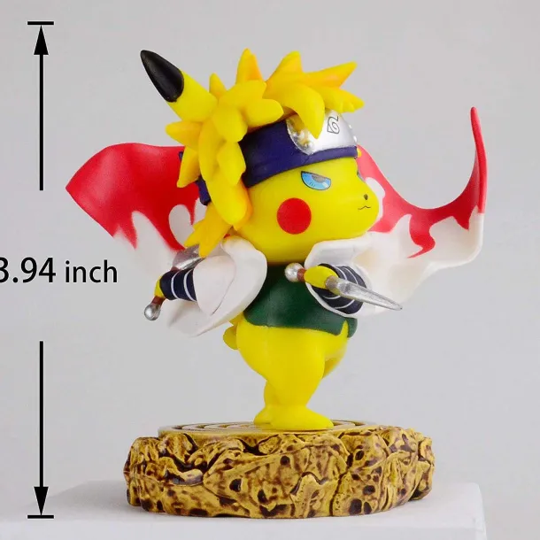 Pikachu Figur Cosplay Als Namikaze Minato (Ca. 10Cm)
