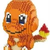 Pikachu, Glumanda, Schiggy, Relaxo Oder Evoli Bausteine Set Pokemon