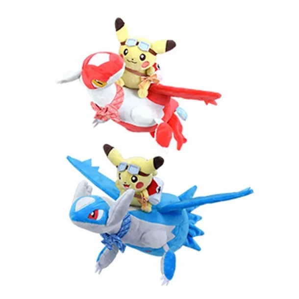 Pikachu & Latios / Latias Plusch Pokemon Pluschtier (Ca. 25Cm)