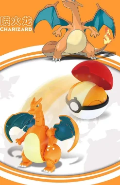 Pikachu, Mewtu, Glurak, Bisasam Oder Turtok Figur Mit Pokeball