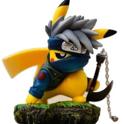 Pikachu Naruto Kakashi Cosplay Figur (Ca. 10Cm)