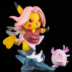 Pikachu Naruto Sasuke Haruno Sakura Itachi Figuren (Ca. 13Cm)