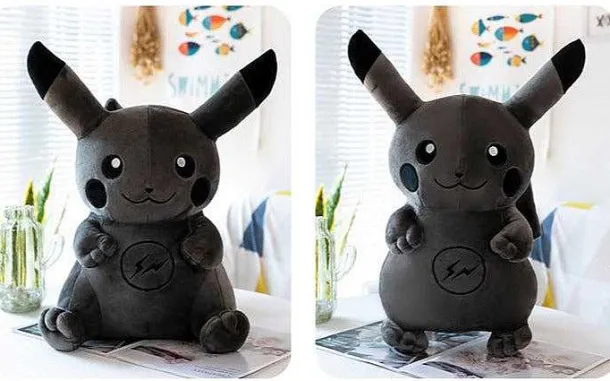 Pikachu Plusch Pokemon Figur In Schwarz