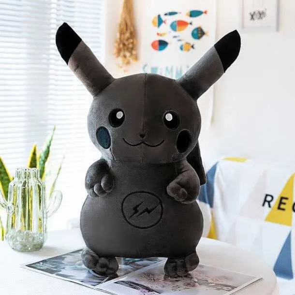 Pikachu Plusch Pokemon Figur In Schwarz