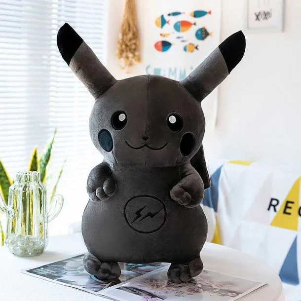 Pikachu Plusch Pokemon Figur In Schwarz