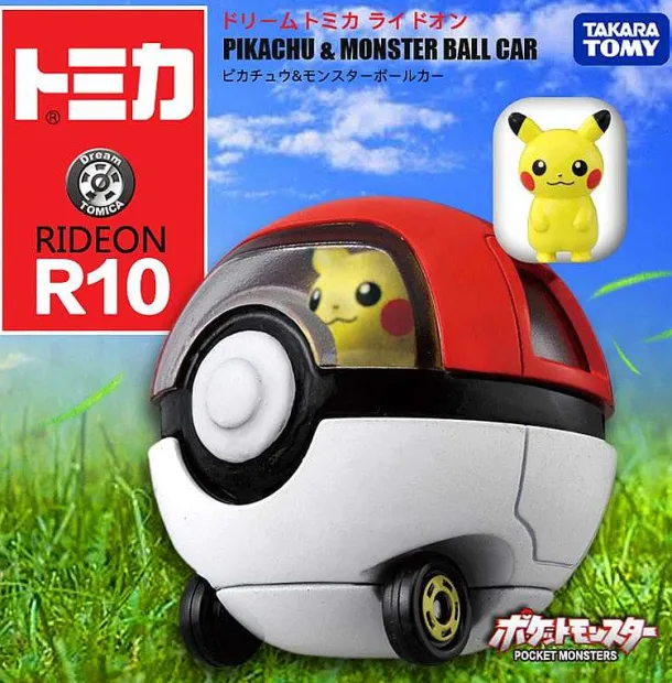 Pikachu Pokeball Dream Ride Pokemon Spielzeug