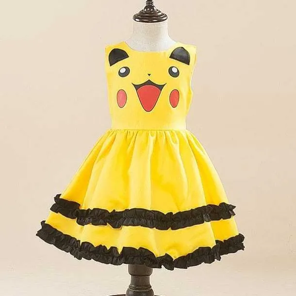 Pikachu Pokemon Kleid Fur Kinder