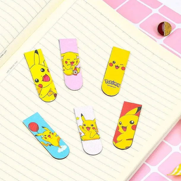 Pikachu Pokemon Lesezeichen In 6Er, 12Er, Oder 18Er Sets