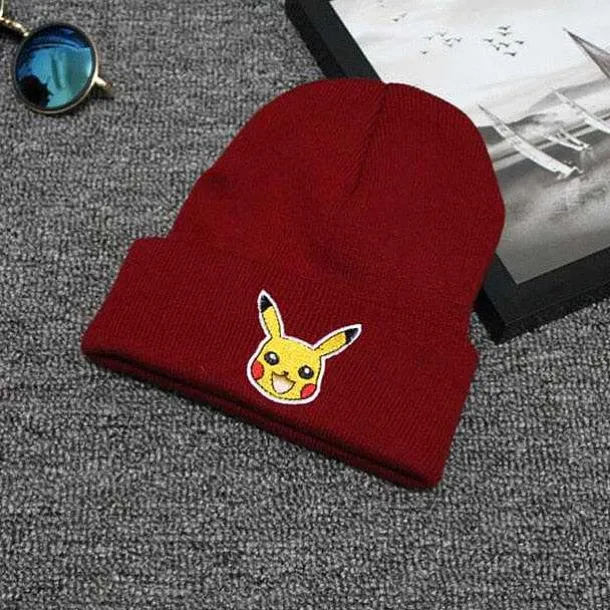Pikachu Pokemon Unisex Beanie Mutze Verschiedene Motive