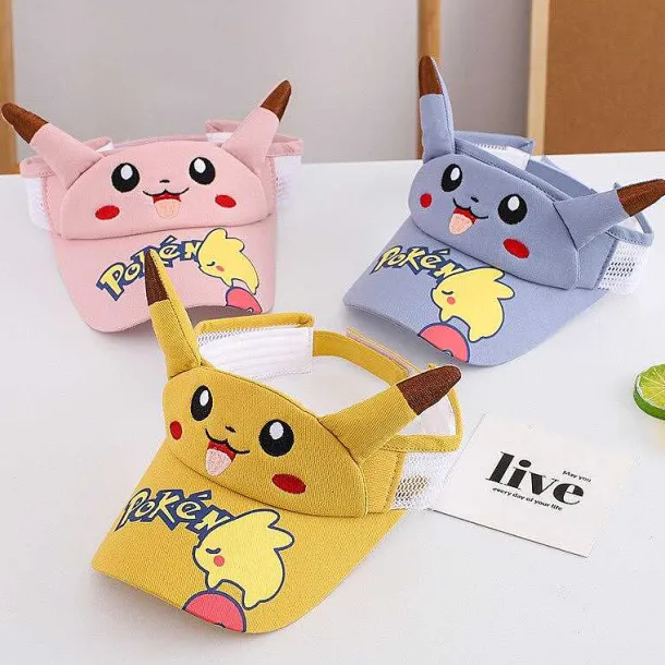 Pikachu Sonnenschutz Cap Fur Kinder