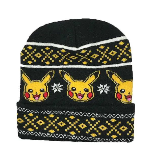 Pikachu Strick Winter Mutze