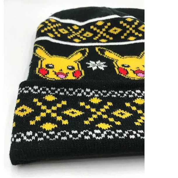 Pikachu Strick Winter Mutze