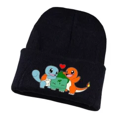 Pikachu Und Pokemon Winter Mützen Im Comic Look