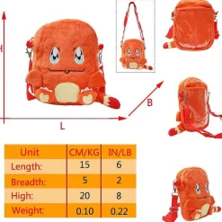 Pluschige Taschen Und Rucksäcke Mit Pokemon Motiven