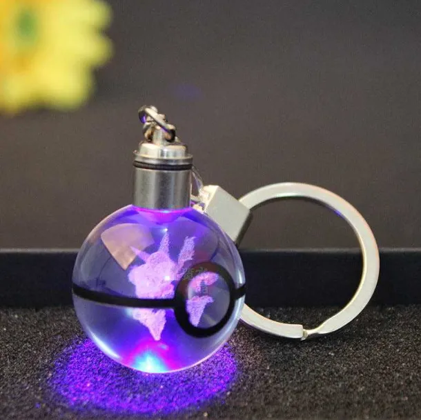 Pokeball Anhanger Mit Pokemon Motiven Und Farbwechsel