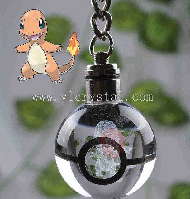 Pokeball Anhanger Mit Pokemon Motiven Und Farbwechsel
