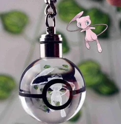 Pokeball Anhanger Mit Pokemon Motiven Und Farbwechsel