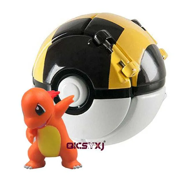 Pokeball Mit Figur - Viele Verschiedene Motive Zur Auswahl