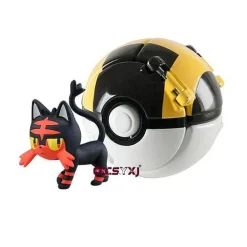 Pokeball Mit Pokemon Figur (Viele Motive Zur Auswahl)