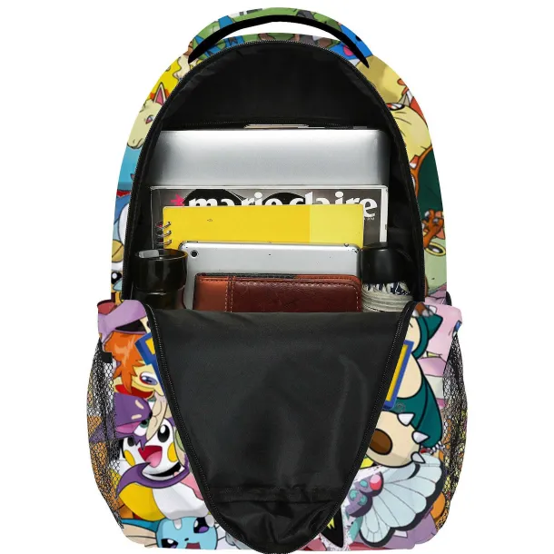 Pokemon All Over Pikachu Print Rucksack