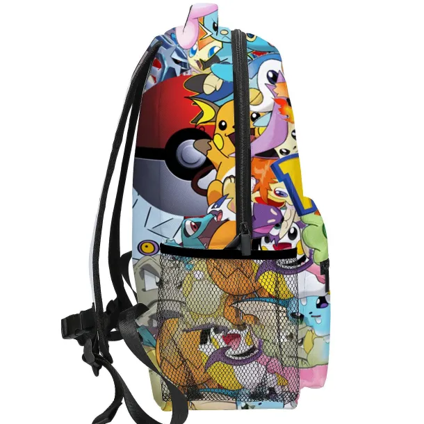 Pokemon All Over Pikachu Print Rucksack