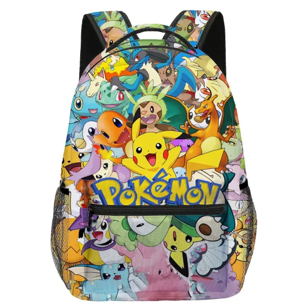 Pokemon All Over Pikachu Print Rucksack