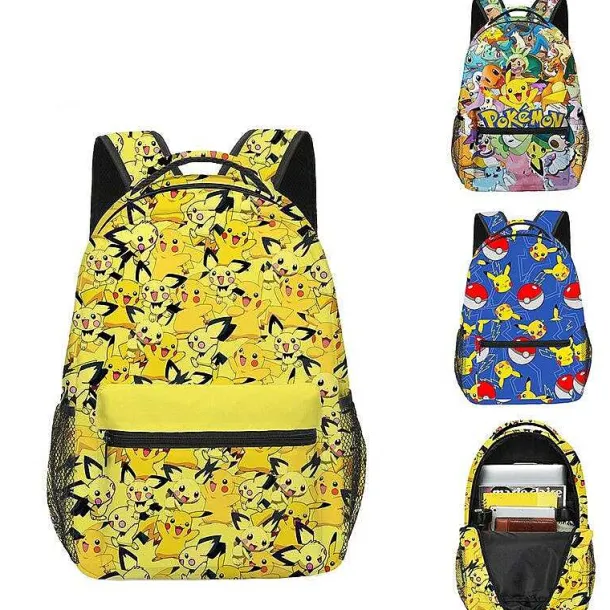 Pokemon All Over Pikachu Print Rucksack